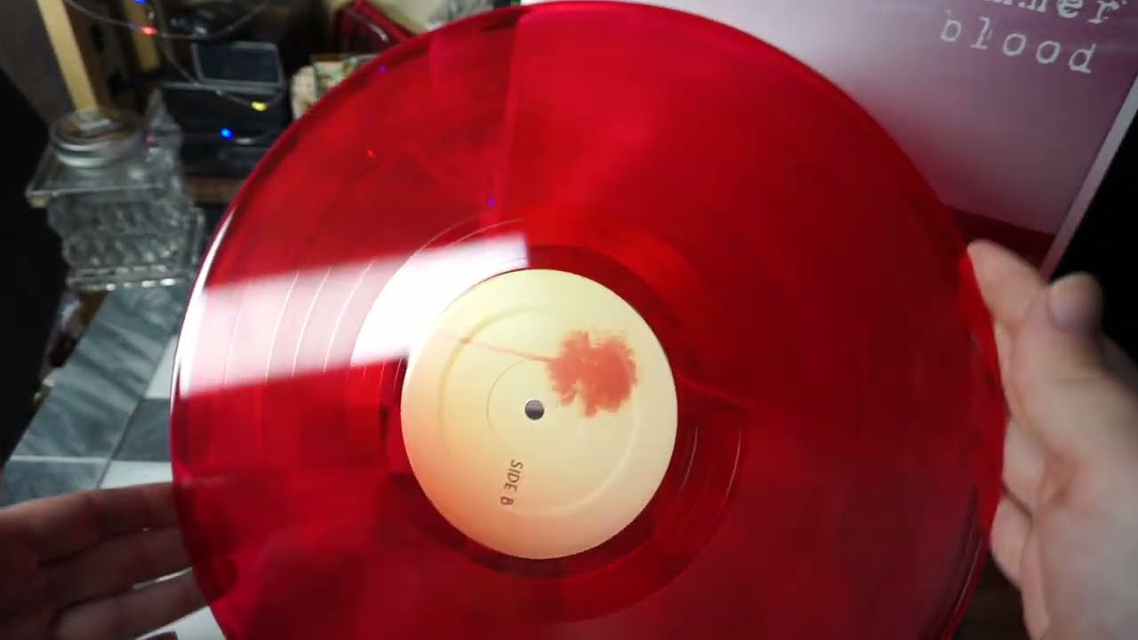 Work Drugs &ndash; Summer Blood vinyl LP unboxing