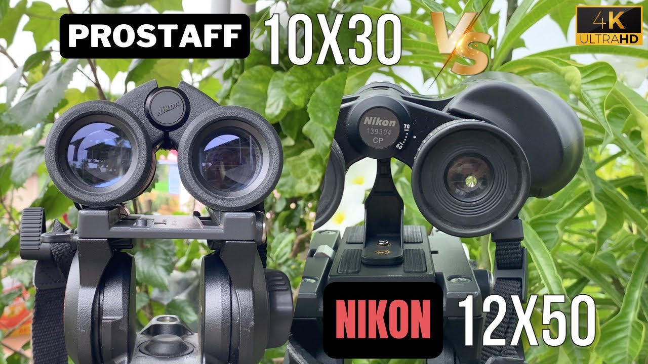 Nikon Binoculars Comparison: Nikon Prostaff 10X30 vs Nikon Aciton 12X50