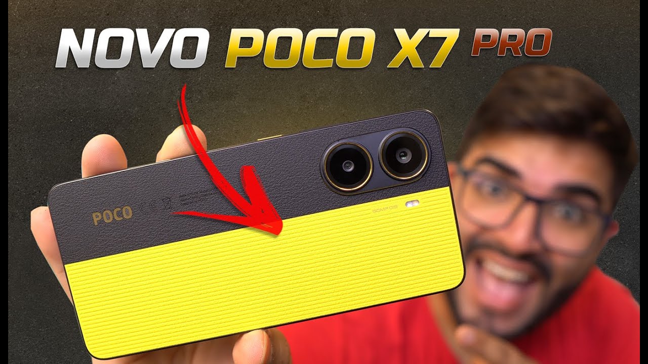 CHEGOU! Xiaomi Poco X7 PRO tem uma NOVA SUPER BATERIA e processamento SURREAL! ( O melhor de 2025? )