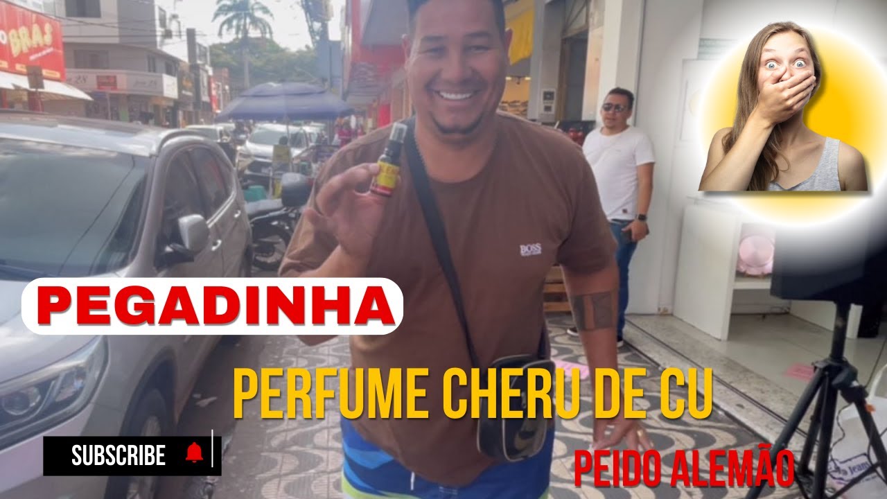 Pegadinha do Peido perfume Cheiro de Pum: Você Nunca Viu Nada Assim