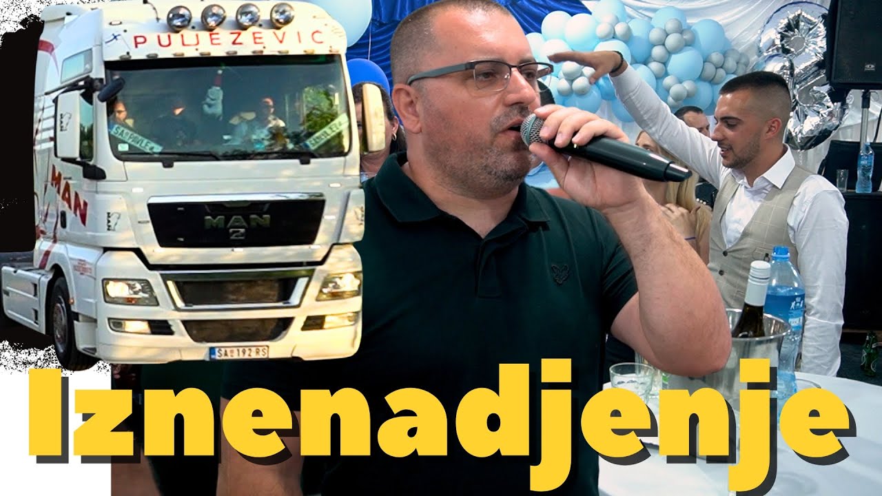 ROKI KAMIONOM NA VESELJE - IZNENADJENJE ZA SVE GOSTE