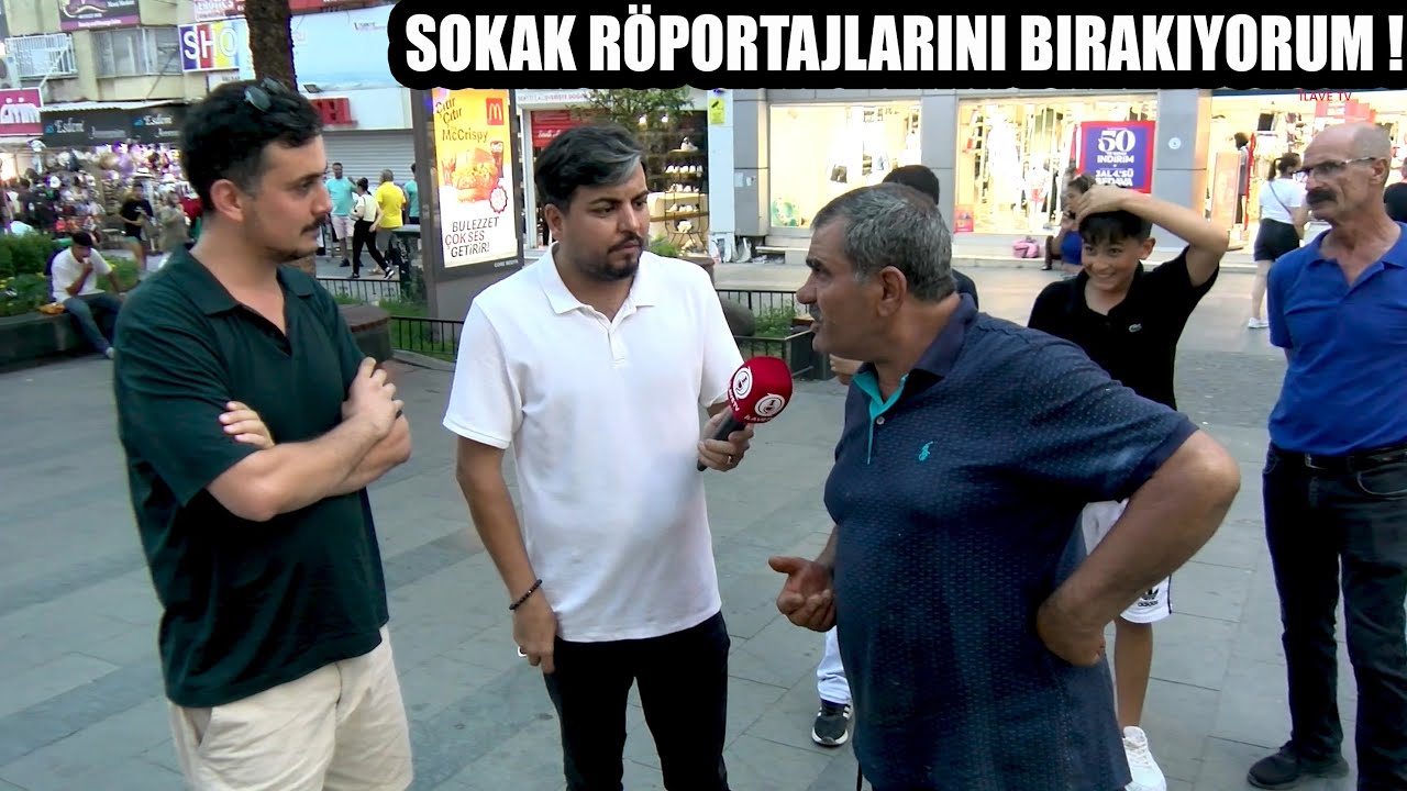 SOKAK R&Ouml;PORTAJLARINI BIRAKIYORUM ! Sade Vatandaş Mehmet Konuştu Meydan Sallandı !