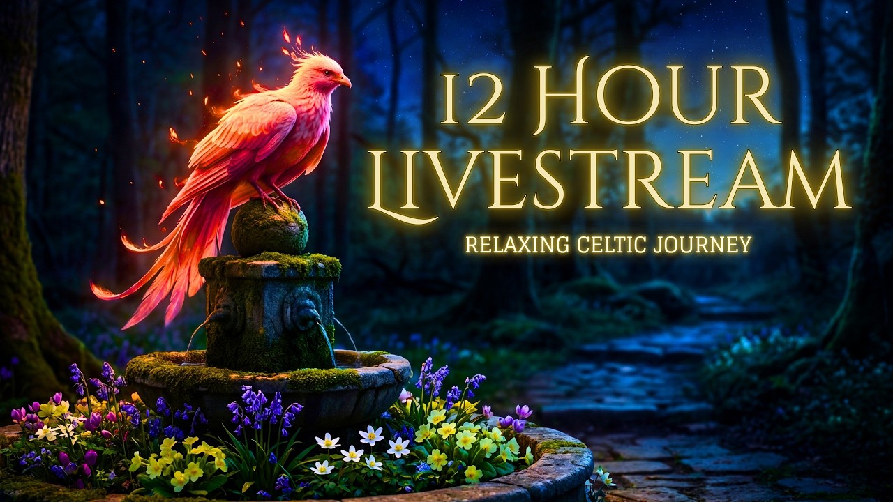 12 Hours of Mellow Medieval Celtic Music & Spring Fantasy Ambience | Spring Blooms in Sylvaneth