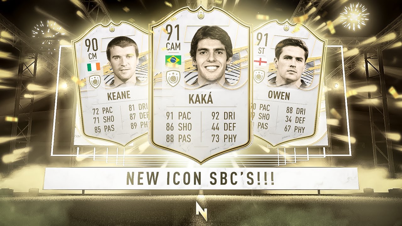 NEW ICON SBC'S! PRIME ICON KAKA, OWEN & KEANE - FIFA 21 Ultimate Team