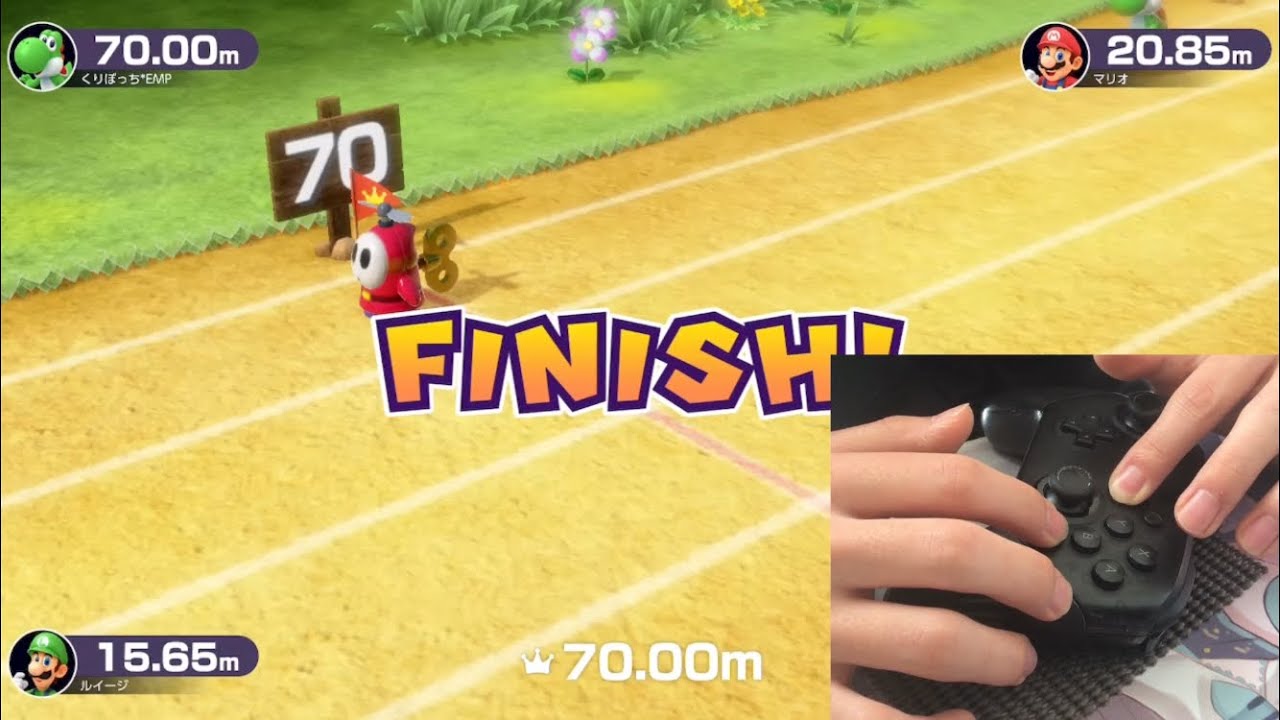 ぜんまいヘイホーレース 70.00m(カンスト)手元あり【マリオパーティ スーパースターズ】