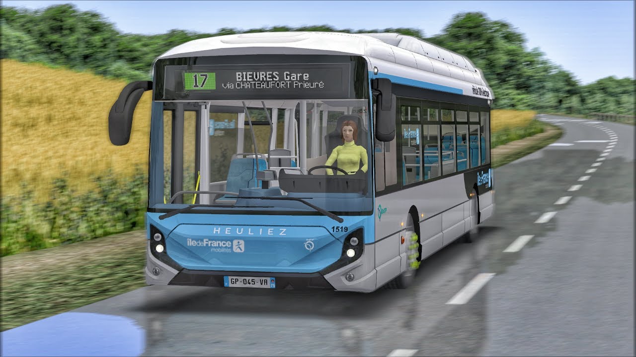 [OMSI 2] Grand Paris-Moulon - Line 17 | RATP Heuliez GX 373 E | MOZA TSW