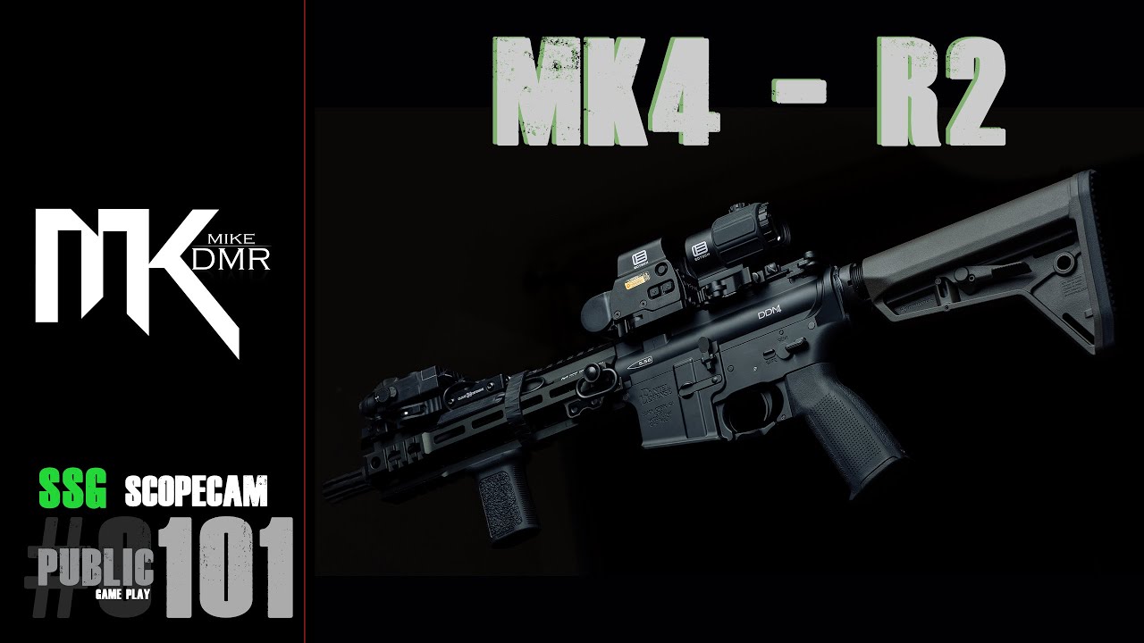 MK4 SSG - BRSS - Juegos de guerra Airsoft Argentina scopecam 4k #101