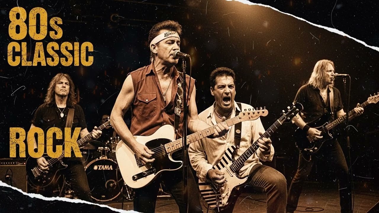 Hold The Line Tonight | 80s Rock Style | Classic Rock Vibes