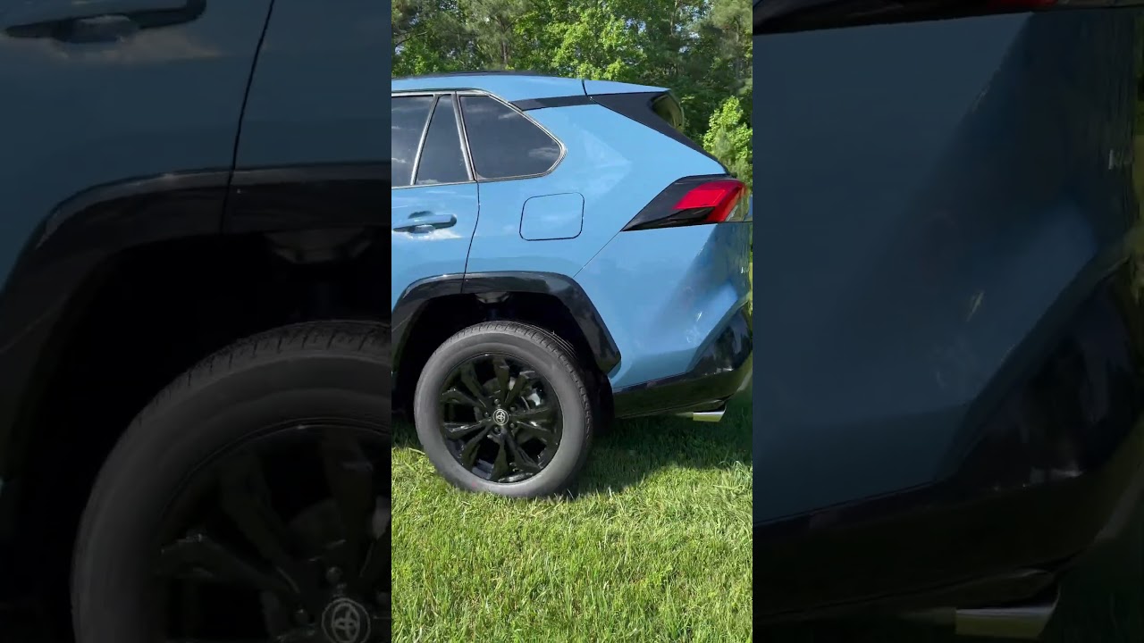 Cavalry Blue 2025 Toyota RAV4 Hybrid SE! #rav4