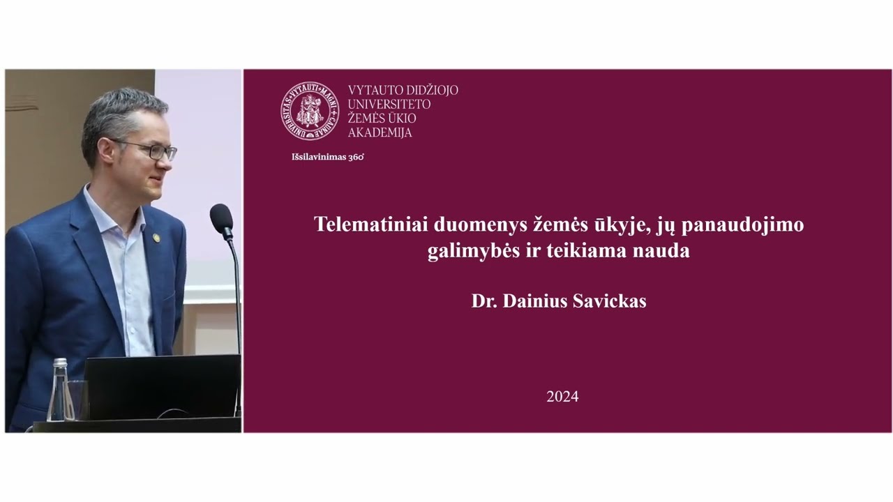 Diskusija &bdquo;Inžineriniai sprendimai tvariam ūkiui&ldquo; (&bdquo;Ką pasėsi... 2024&ldquo;)