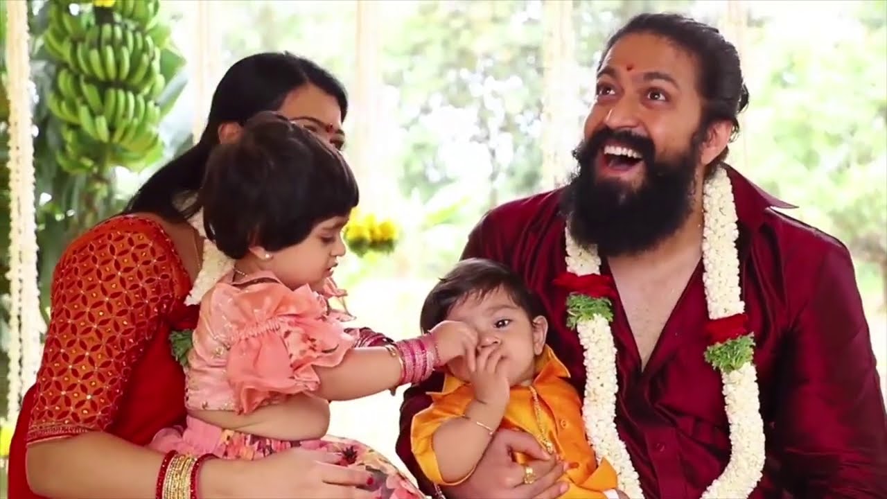 Yash Son's Naming Ceremony Full Video | Rocking Star Yash | Radhika Pandit | Ayra Yash | Yatharv