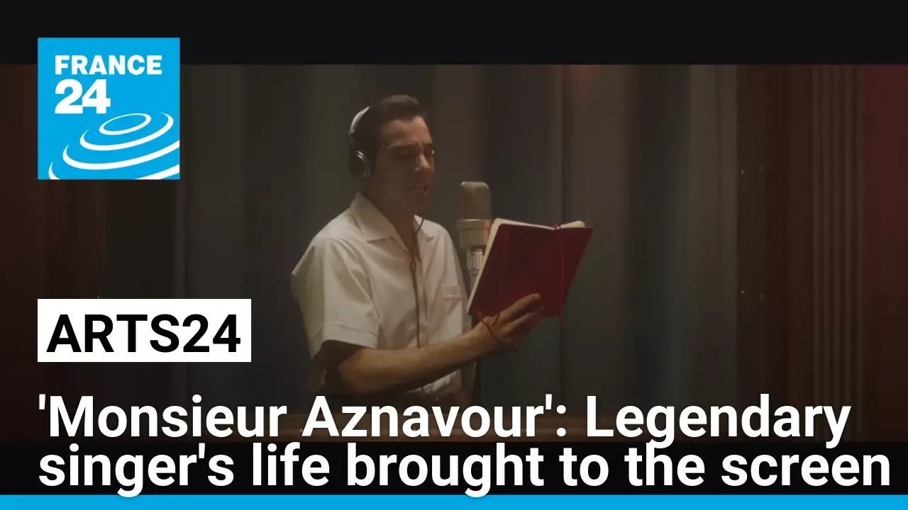 'Monsieur Aznavour': Legendary singer's life brought to the screen in France • FRANCE 24 English
