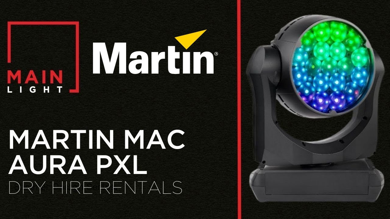 Product Demo: Martin Mac Aura PXL