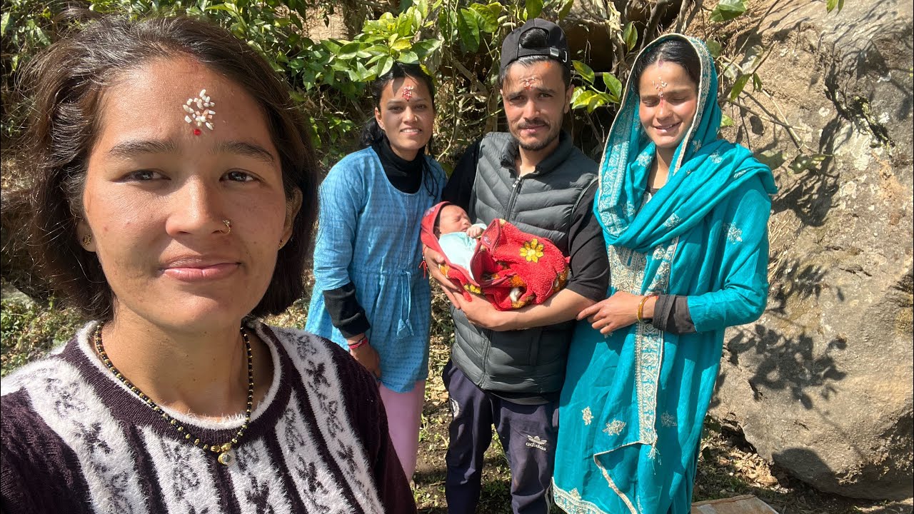छुमकी कंज्या के नाती का नामकरण #dailyvlog #phadilifestyle #uttarakhand #pahadi #pithoragarh