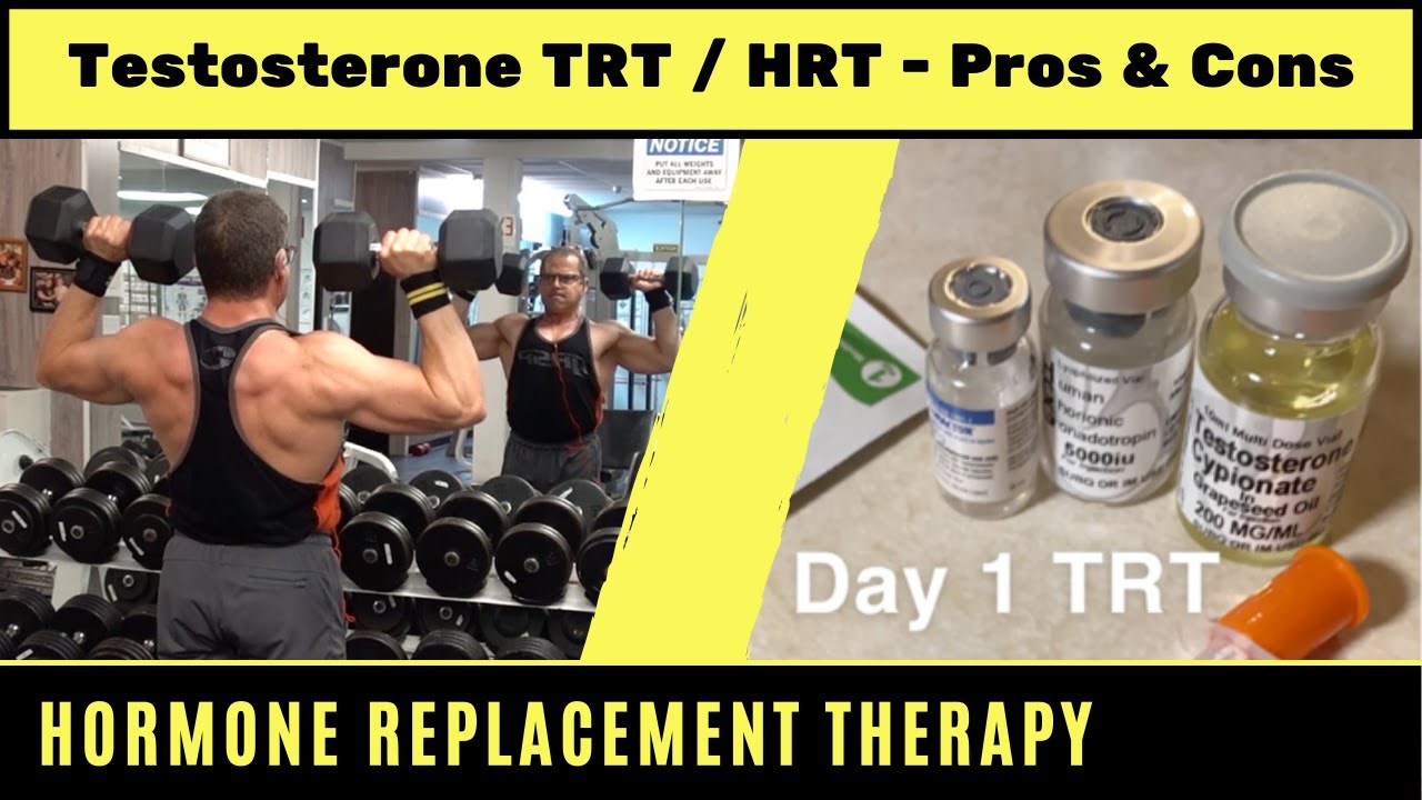 TRT / HRT Hormone Replacement Therapy for Men - Pros & Cons and Real World Results