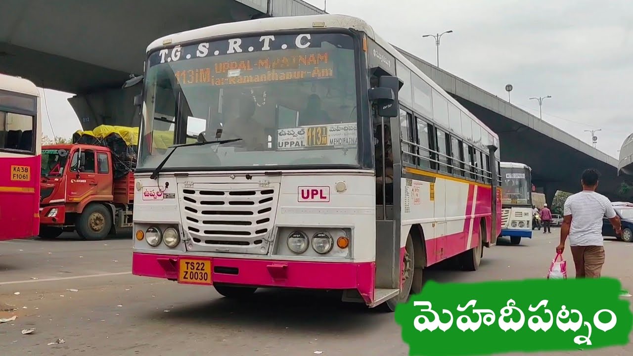 Mehdipatnam City Bus Stop - Hyderabad City, Telangana, Buses To uppal, Hitech city, Kukatpally