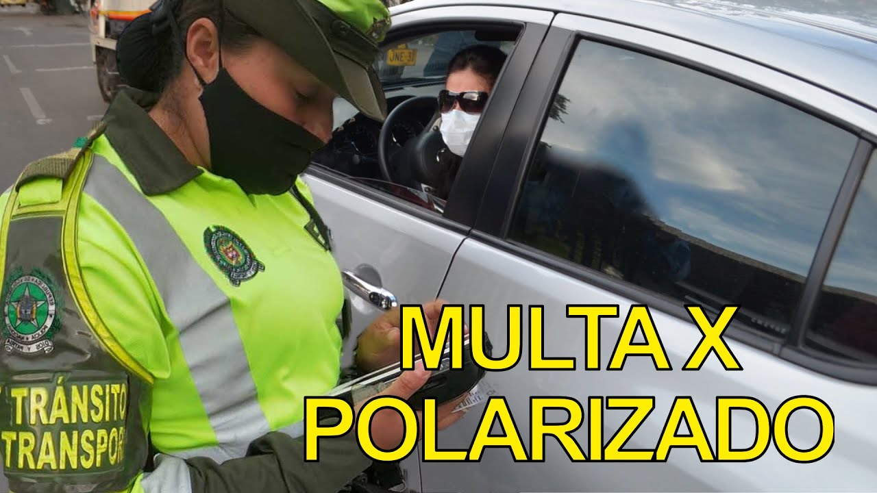 A partir de mañana te van a MULTAR por POLARIZADO