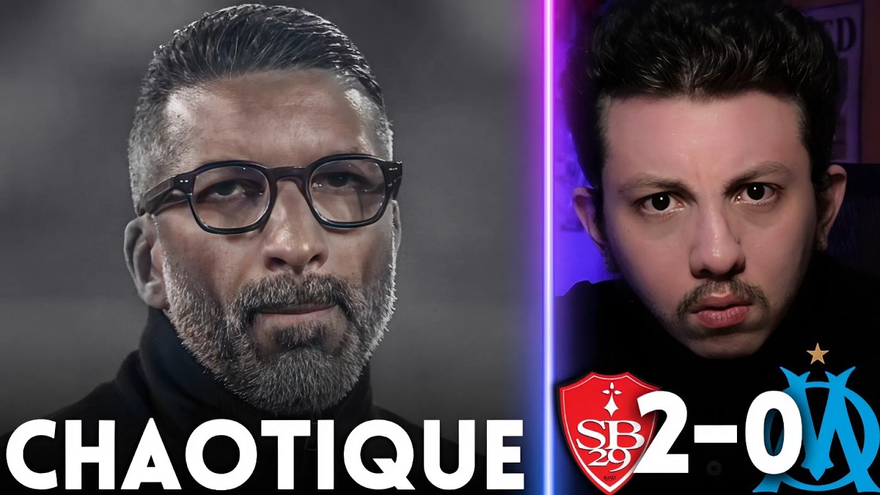 🤯 l'OM plonge dans un CAUCHEMAR &agrave; Brest pour la 1&egrave;re de Habib Beye