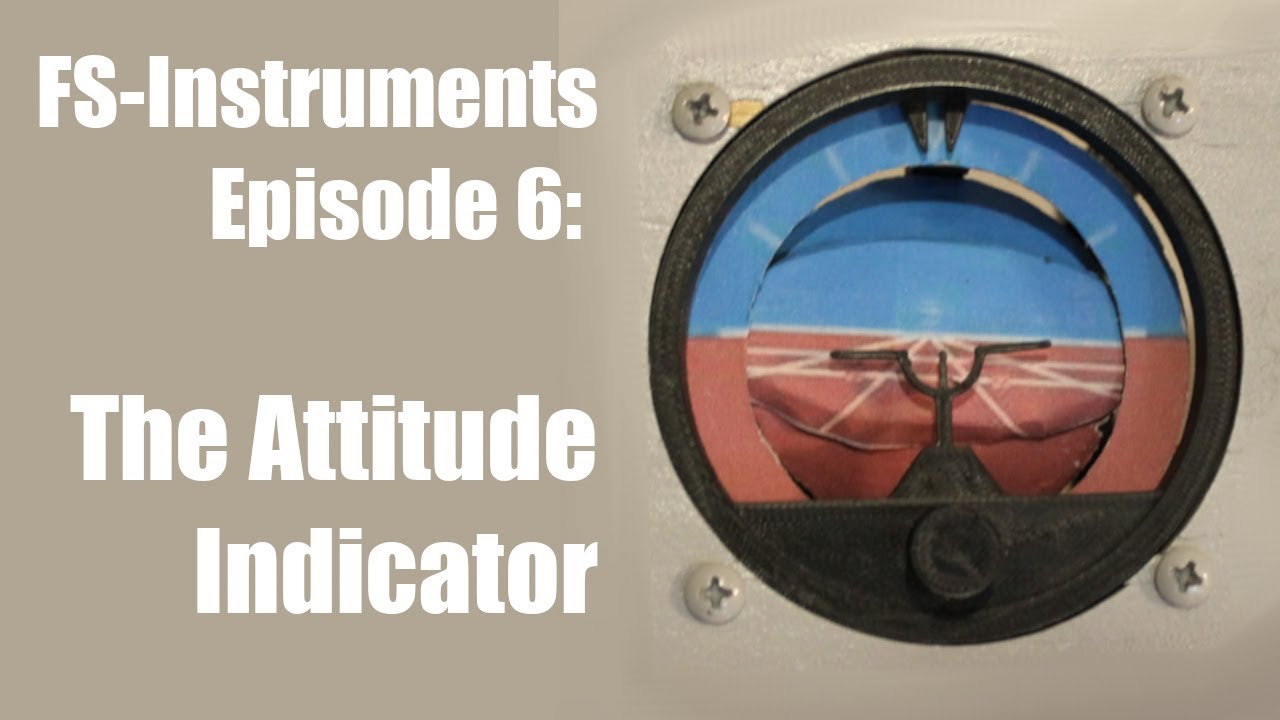 Make the Flight Simulator Attitude Indicator! (Servo Version) FS-Instruments Episode 6 | Captain Bob