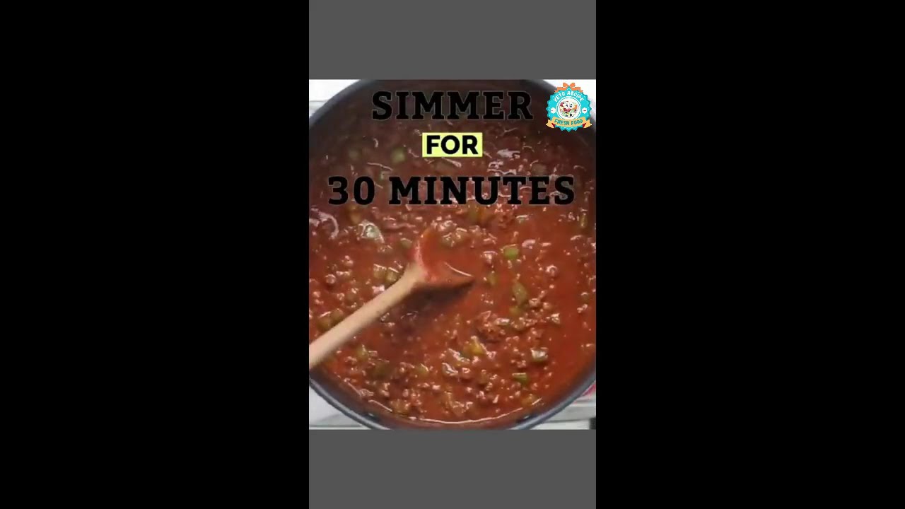 Keto Beef Chili Recipe 