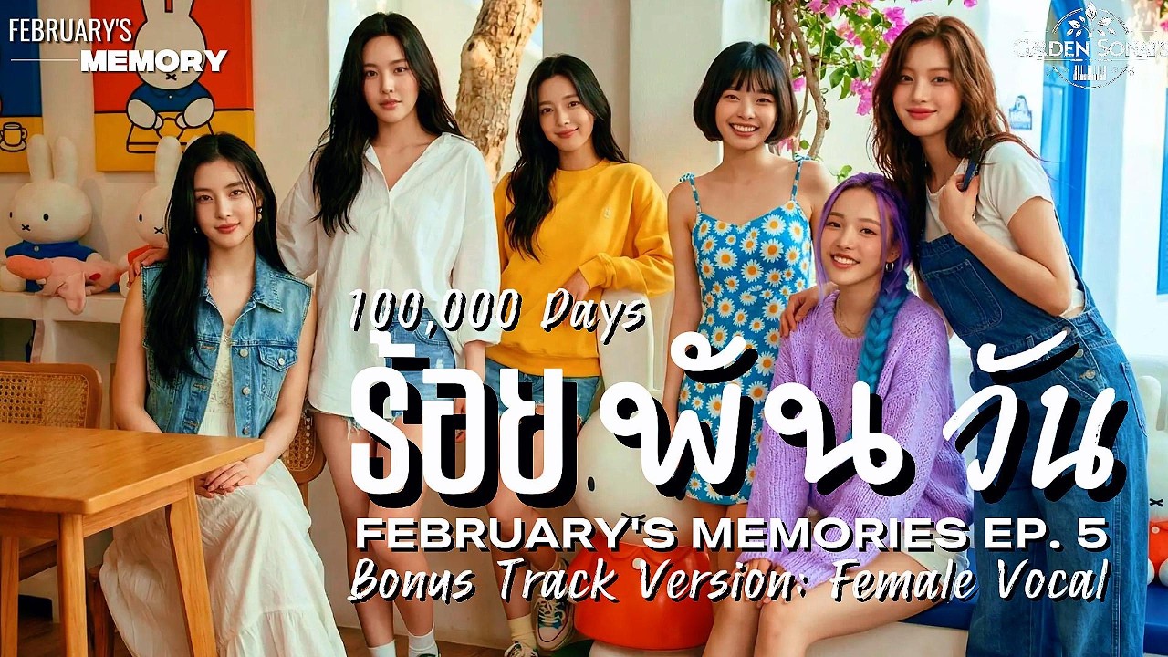 ร้อย พัน วัน 100,000 DaysSpecial Project – FEBRUARY’S MEMORIES EP.5 (Bonus Track) | Female Version 🤍