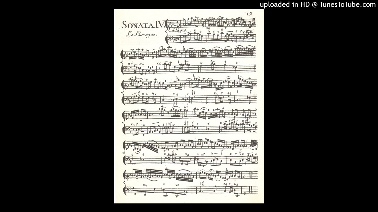 M.Blavet, Adagio dalla Sonata IV op.2  (Paris 1732)