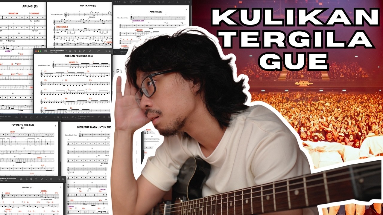 Cara gue ngulik 22 lagu dalam 5 hari...