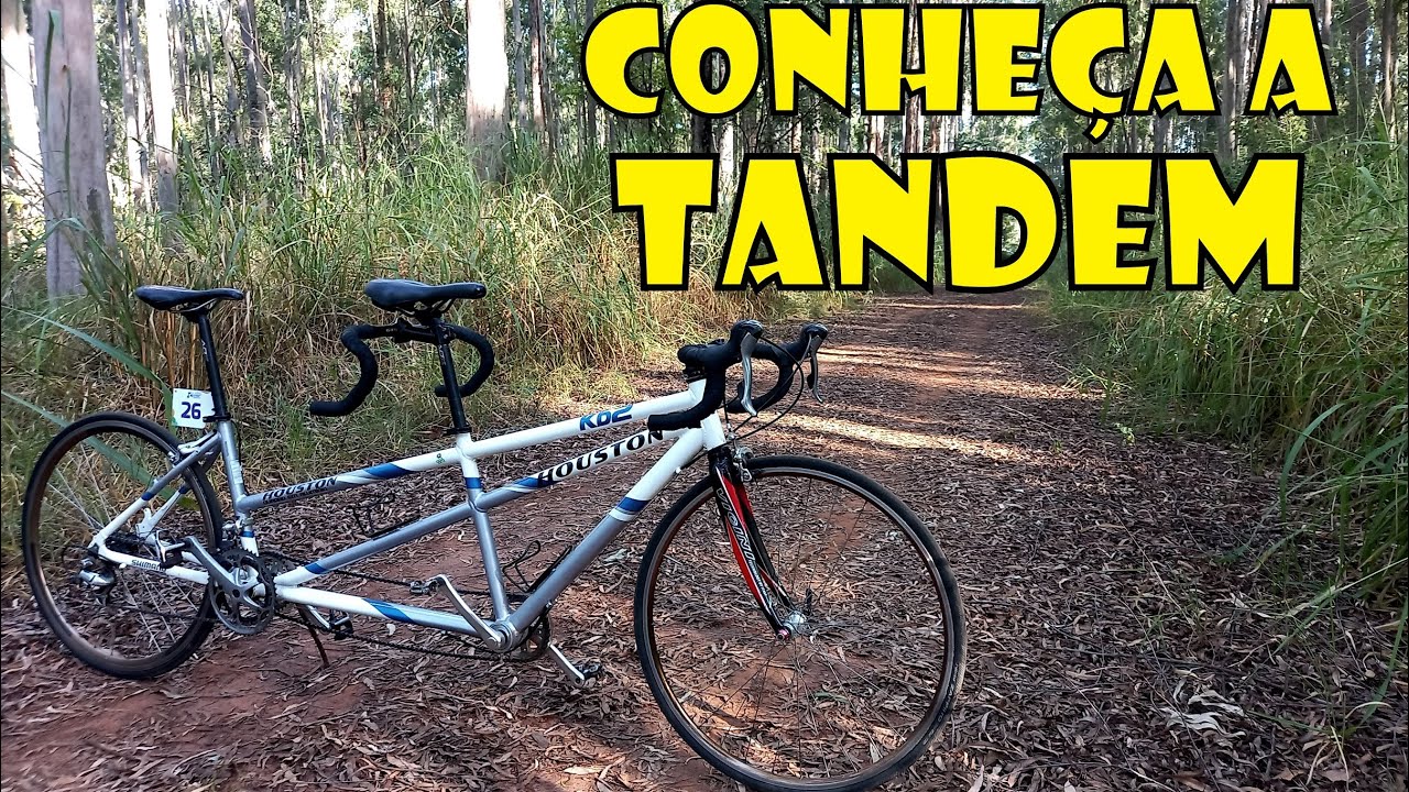Conheça a Bicicleta TANDEM