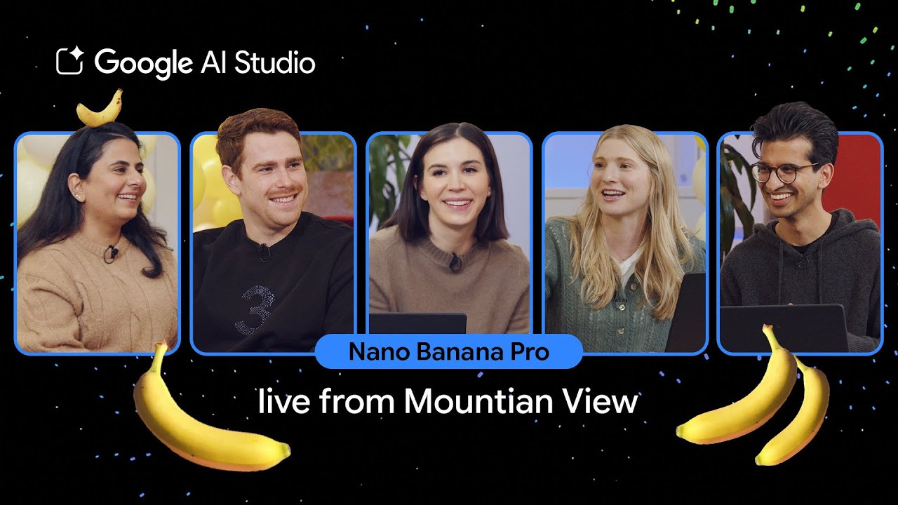 Nano Banana Pro | Live from Mountain View