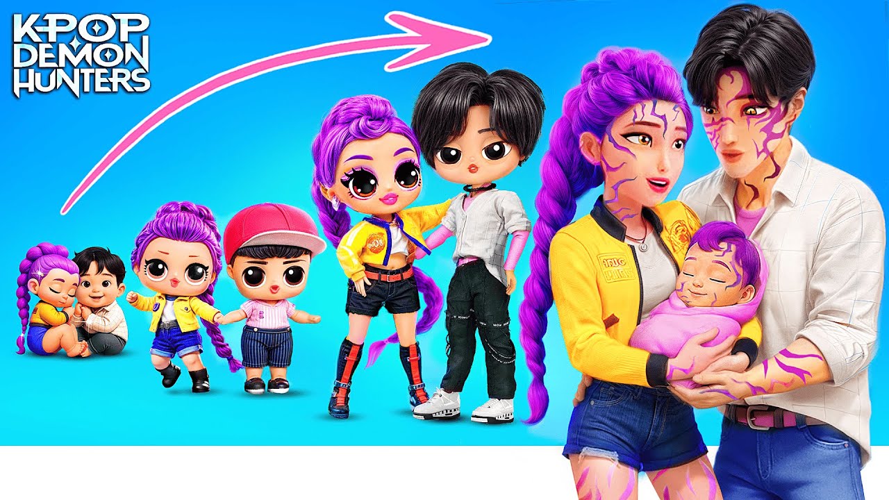Kpop Demon Hunters Cresc! LOL OMG DIYs