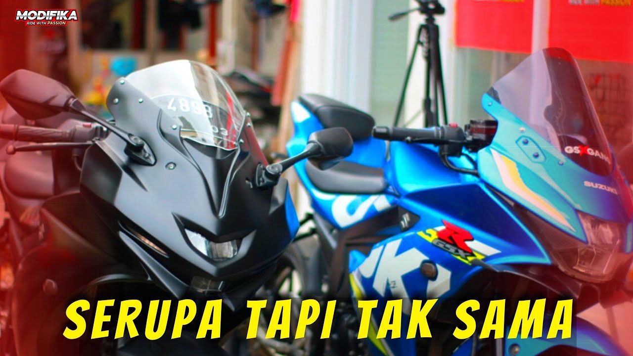 KEDOK BARU GSX150R!!! l PROSES PEMASANGAN HEADLAMP CUSTOM GSX150R