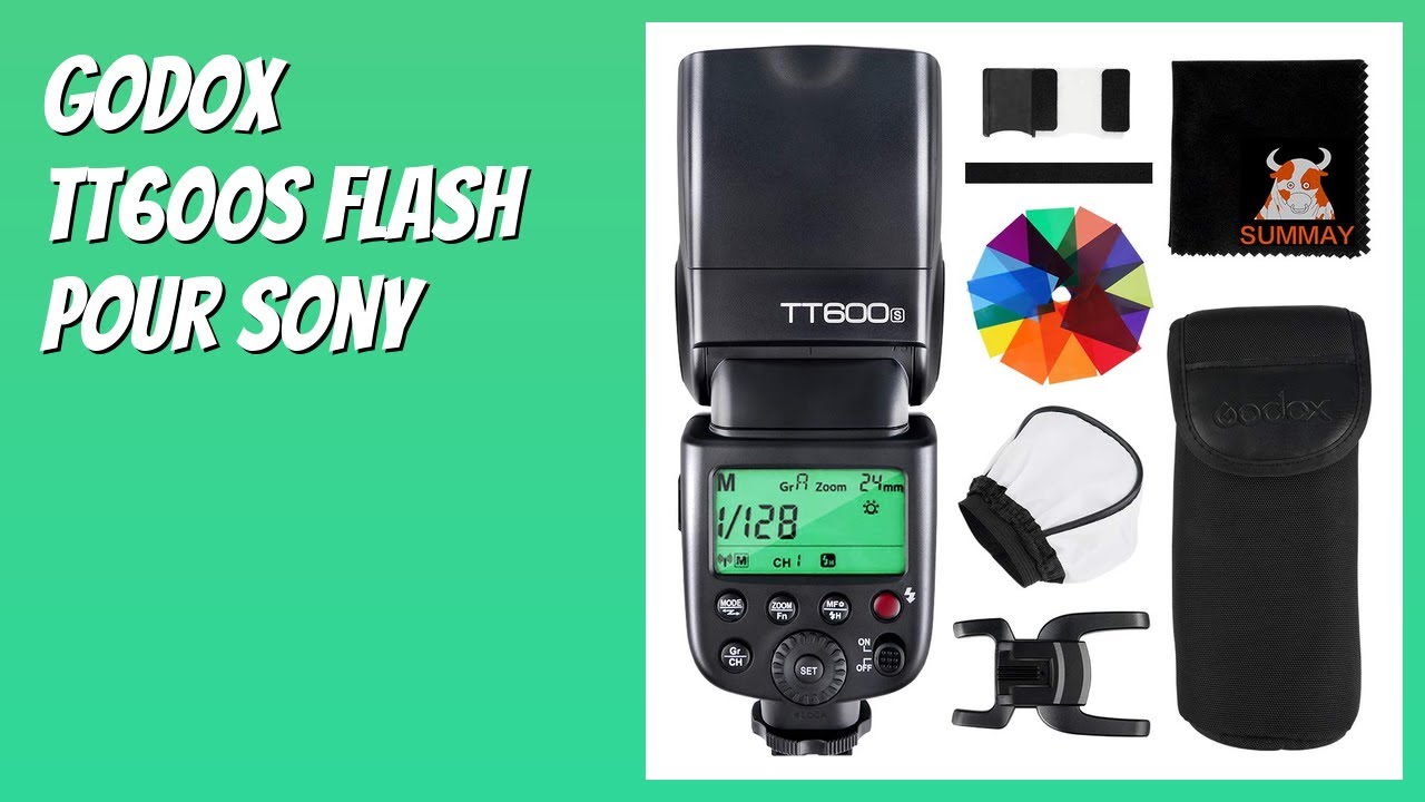 AVIS (2025) : GODOX TT600S Flash pour Sony. DÉTAILS