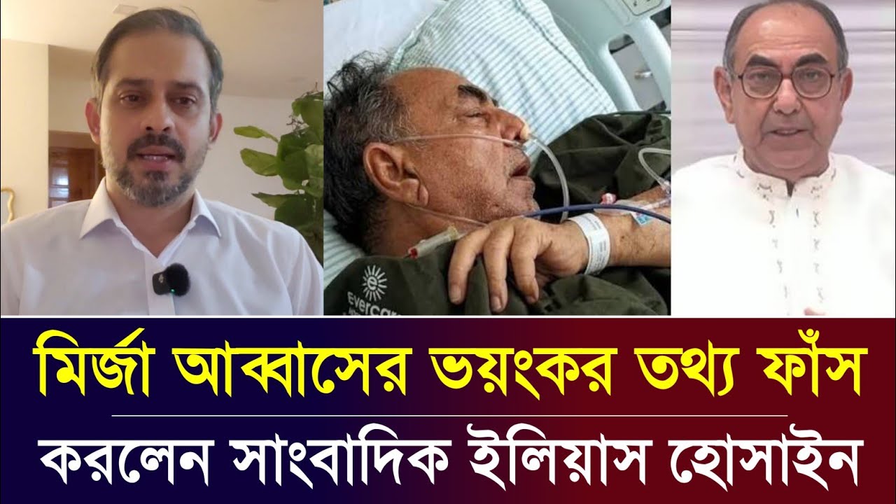 মির্জা আব্বাস সম্পর্কে গুরুত্বপূর্ণ তথ্য দিলেন সাংবাদিক ইলিয়াস হোসাইন | Elias Hossain live 