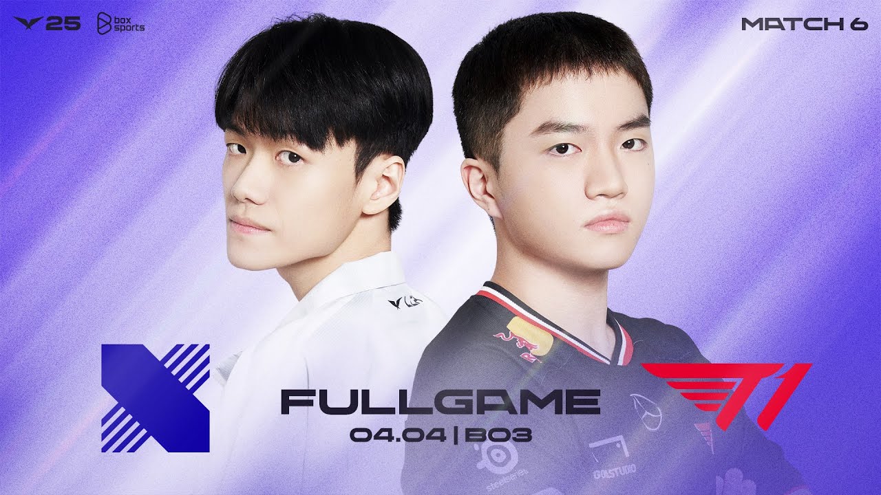 DRX vs T1 | Full Game 1, 2 | Match 6 | LCK 2025