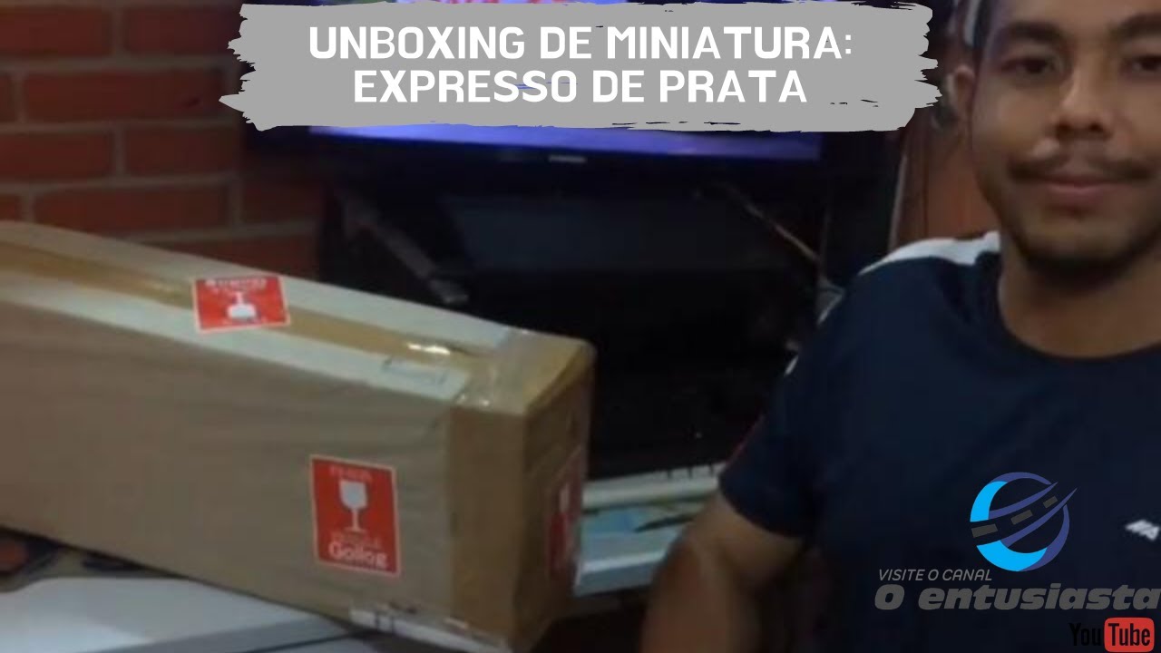 UNBOXING DE MINIATURA: EXPRESSO DE PRATA - BUS MINIATURE UNBOXING