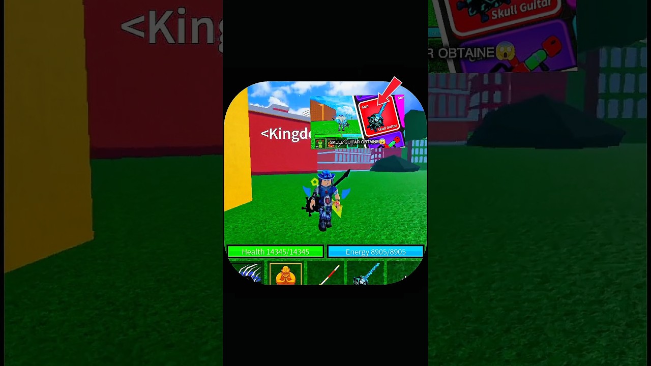 finally I got it skull guitar