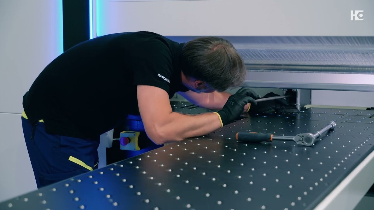 SAWTEQ S-300 I Regulacja łap dociskowych