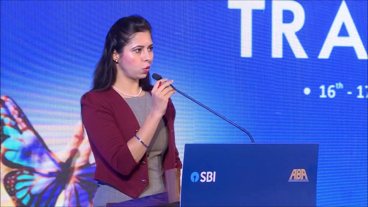 Деипти Деван Харвани ведет Международную конференцию Азиатской банковской ассоциации (ABA).