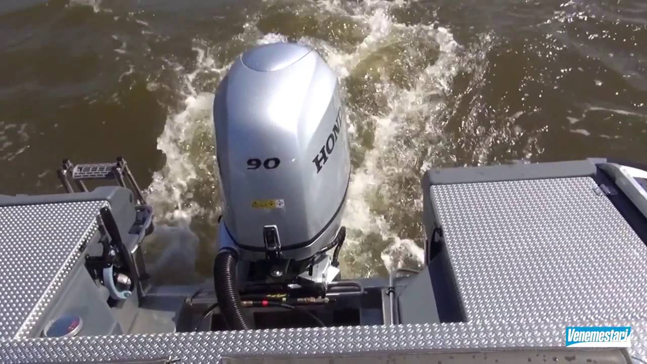 Алюминиевый катер Faster 560 CC | Тест-драйв катера на воде