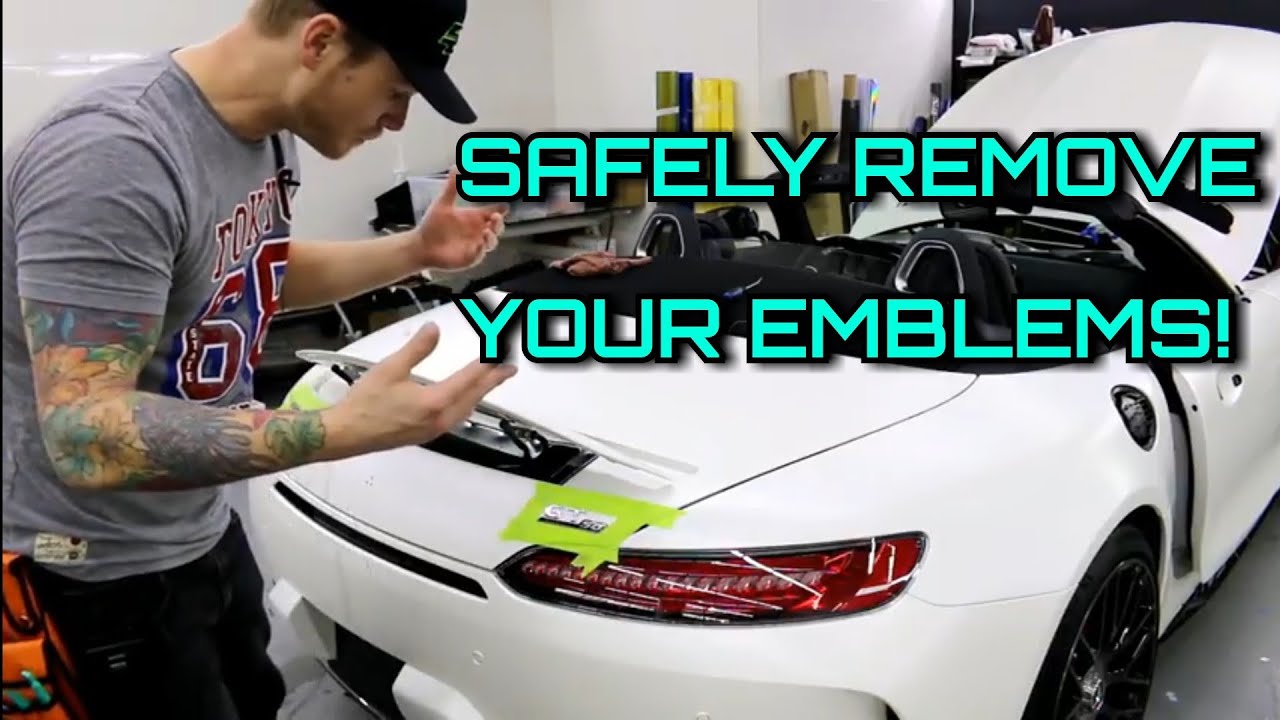 How To De-Badge Your Car | Removing Car Emblems And Badges Safely