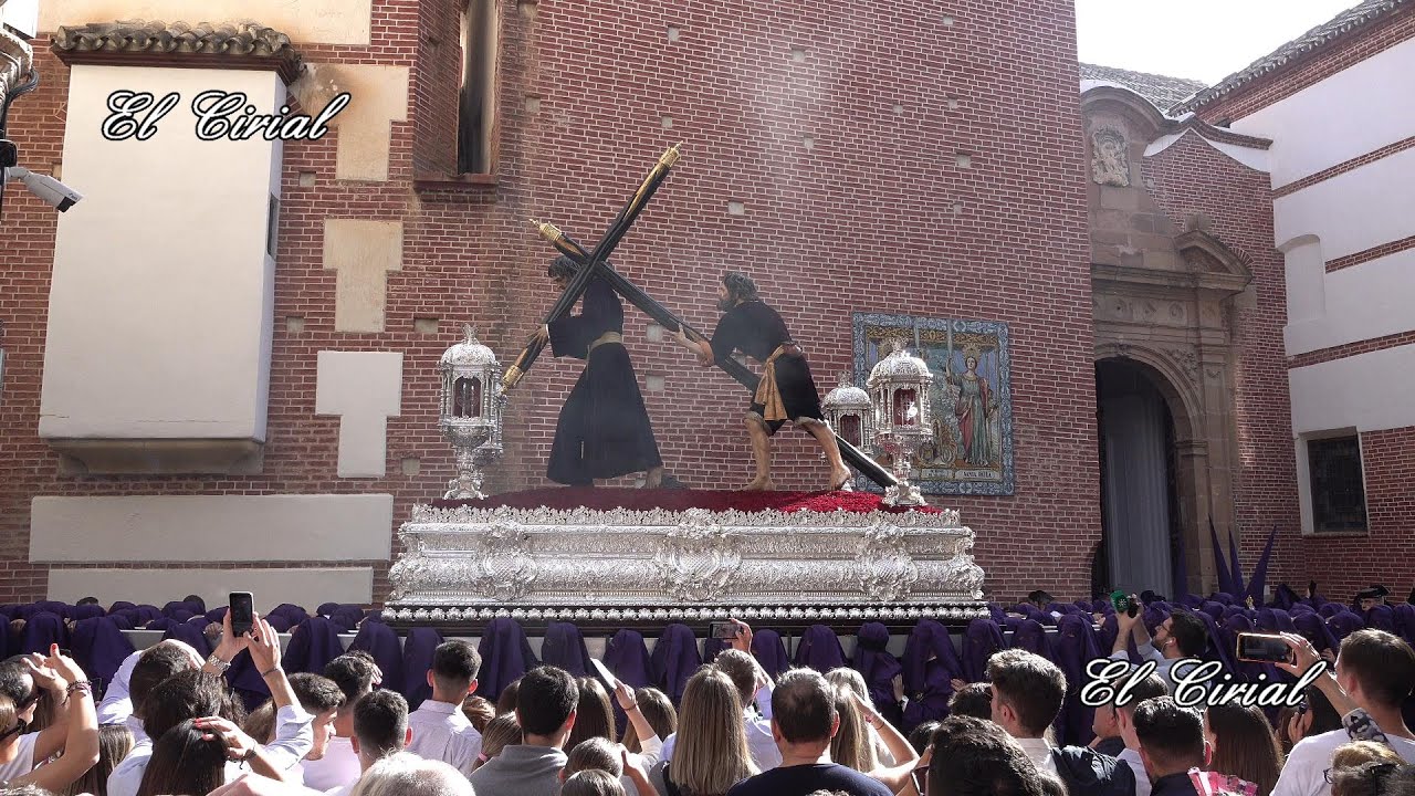 PASION Y AMOR DOLOROSO MALAGA 2023 SALIDA DESDE LA IGLESIA DE LOS MARTIRES 4K