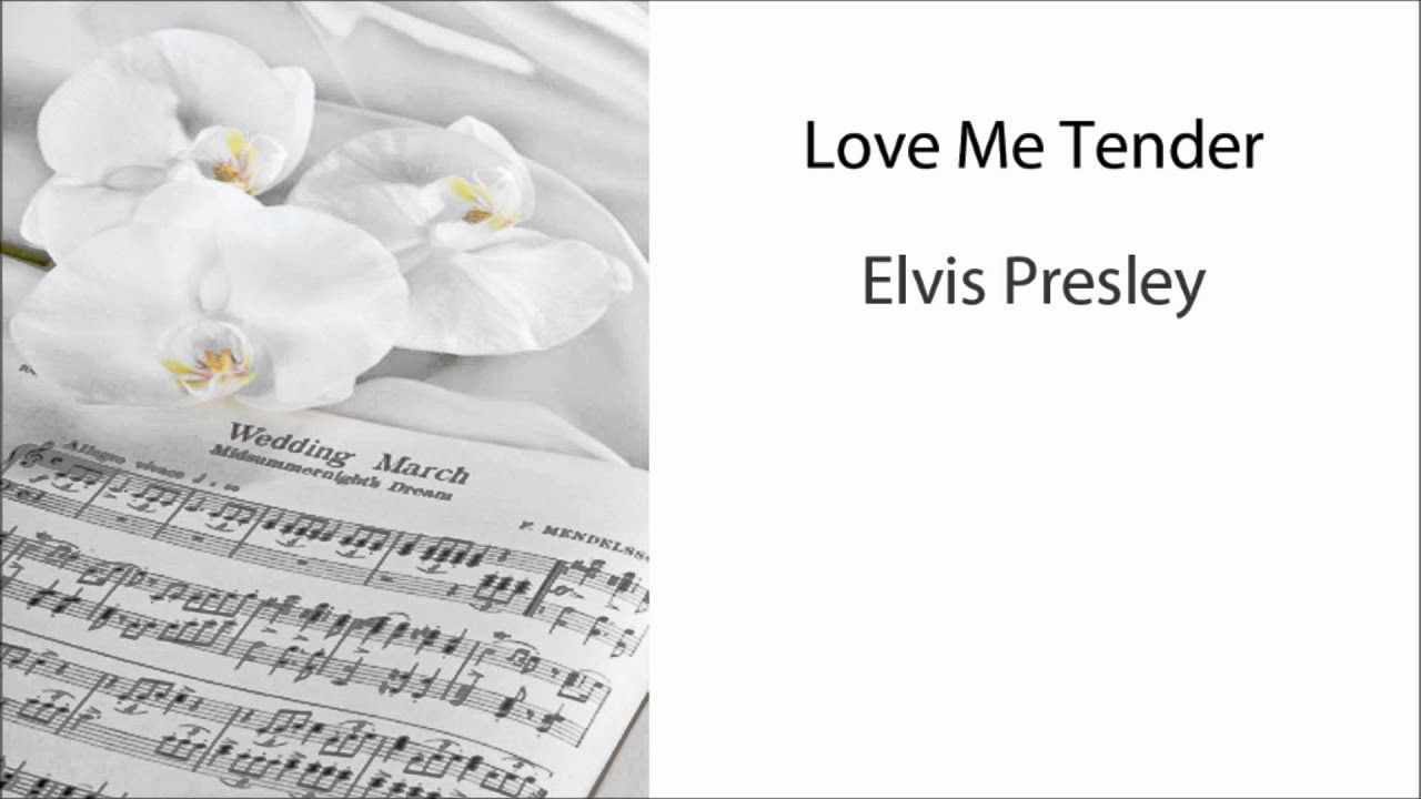 Love Me Tender (Live) - Wedding Music Samples