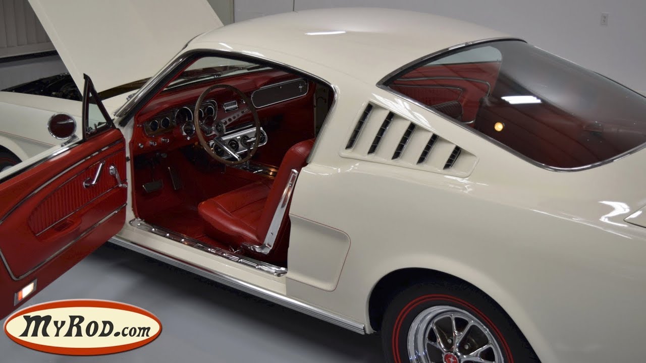 Mustang 1965 года 2+2 Fastback с салоном Red Pony — MyRod.com
