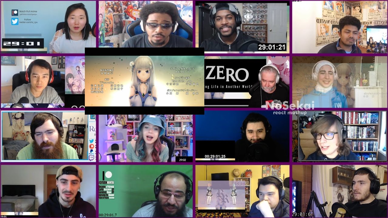 Re:Zero Ending 4 「Believe In You」 Season 2 - React Mashup (Re:ゼロED4)