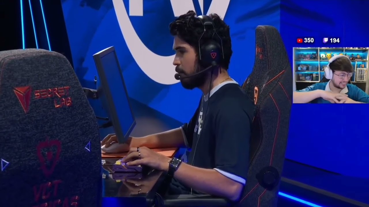 STREAMERS de VALORANT reagindo a JOGADASSA do ASPAS no VCT AMERICAS 