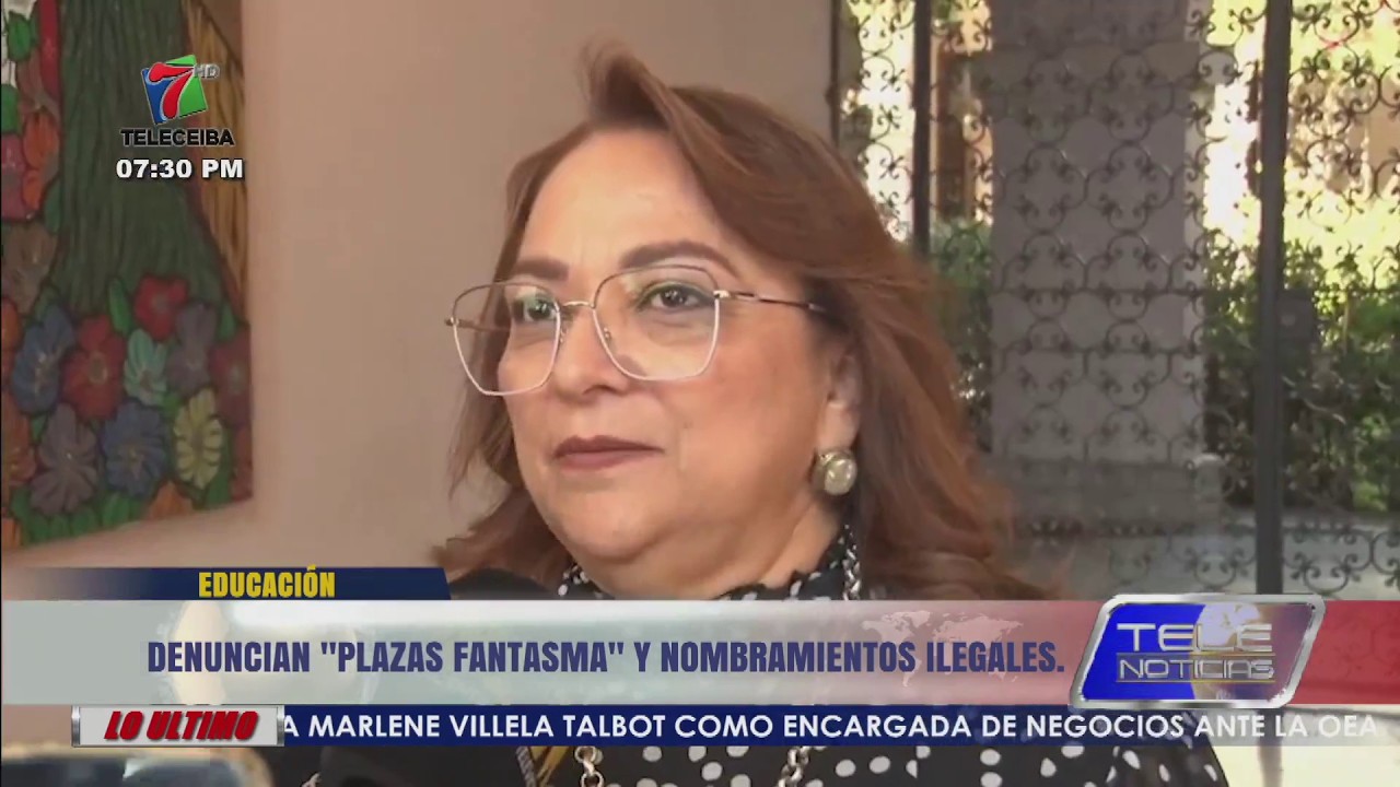 Secretaria de Educación denuncia 