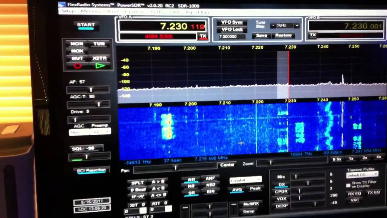 AE5YJ new shack flex radio SDR-1000