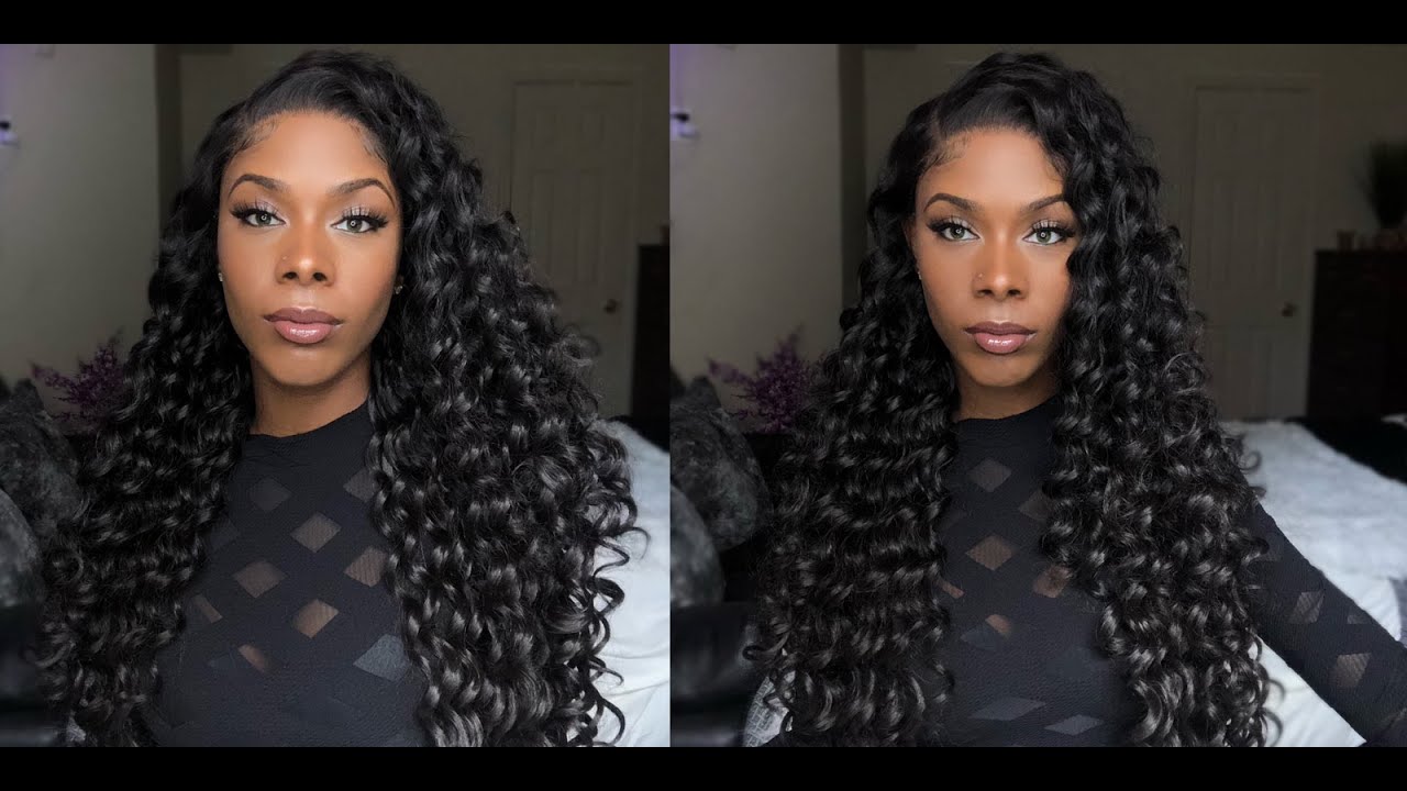 Bobbi Boss Miss Origin HH Blend Lace Front Wig - MOGLWOC32 Ocean Wave 32