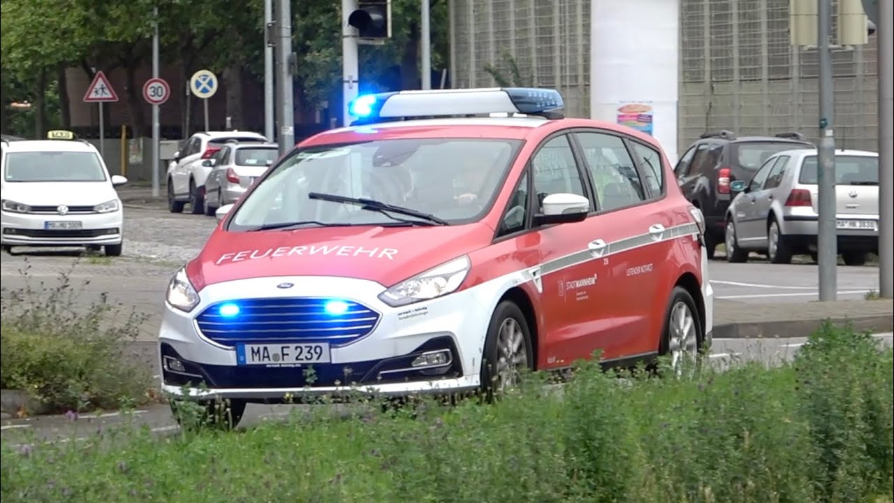 [Leitender Notarzt] Einsatzfahrten Berufsfeuerwehr Mannheim