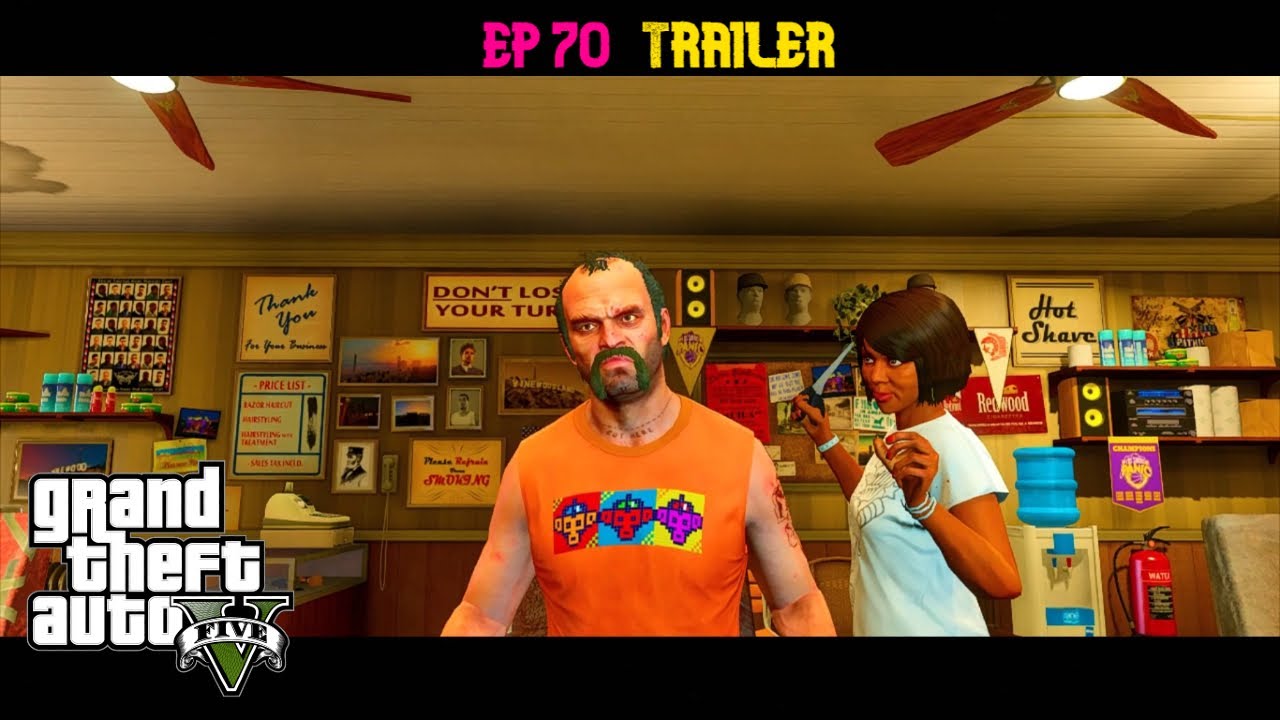 FRANKLINS REAL LIFE EP TRAILER !!! THE MAKEOVER | GTA 5 Malayalam | RGR45